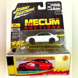Johnny Lightning LIMITED EDITION “MECUM AUCTIONS” 2006 SUBARU IMPREZA WRX